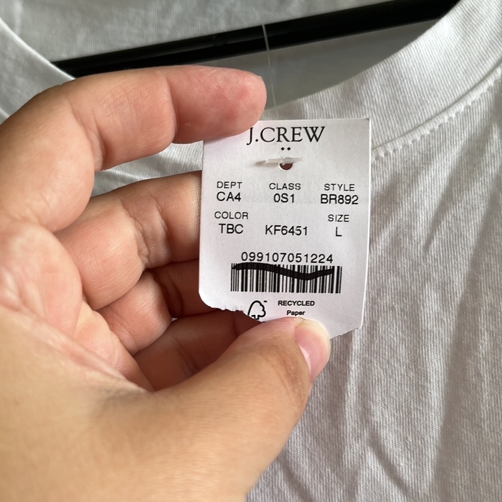 J. Crew Flutter-Sleeve T-shirt Dress - Picture 4 of 6